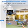 Home Security Camera Outdoor, Wireless WiFi IP Camera 360° View, Motion Detection, Two Way Talk, 1080P Full Color Night Vision