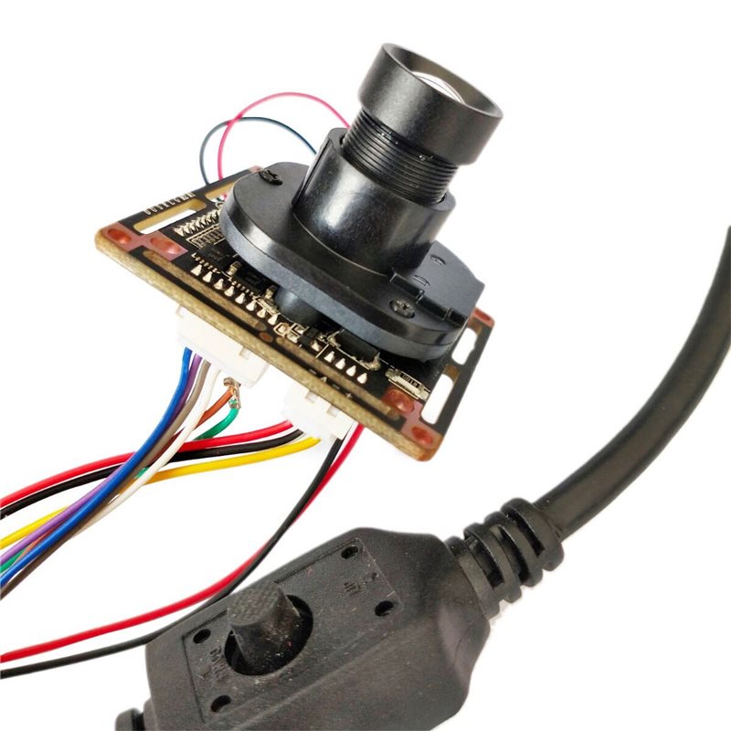 Mini AHD Camera, 2MP FH8536H DSP Surveillance CCTV Camera, 8mm Lens AGC ...